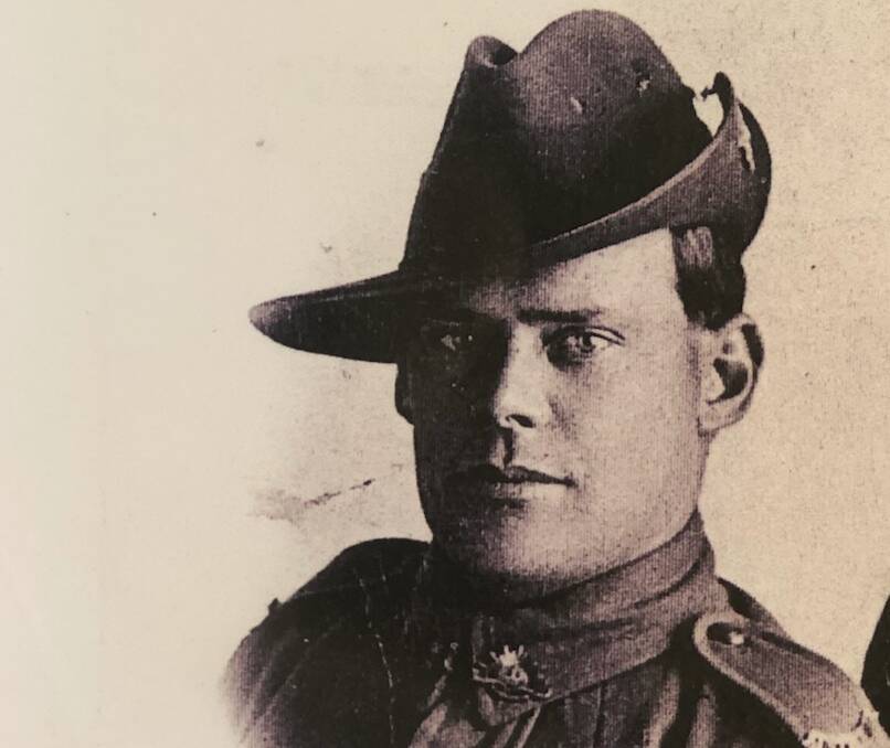 Miranda's great great grandfather, Cecil Dukes, who served in Gallipoli. Picture courtesy of Miranda Swift. 