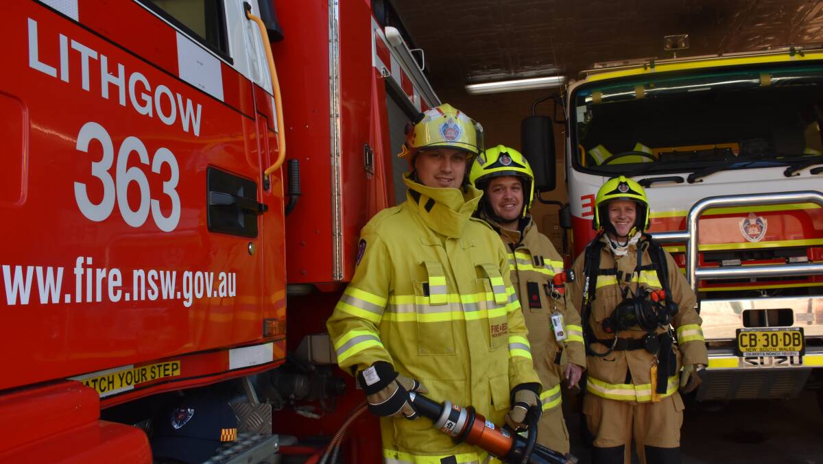 One big family: Lithgow Fire and Rescue is on the lookout for recruits