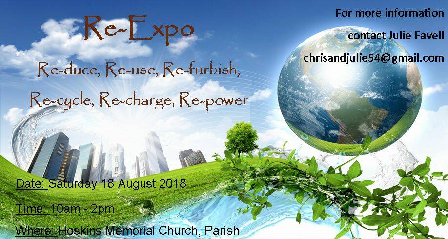 EVENT: Re-expo's poster. Image: SUPPLIED. 