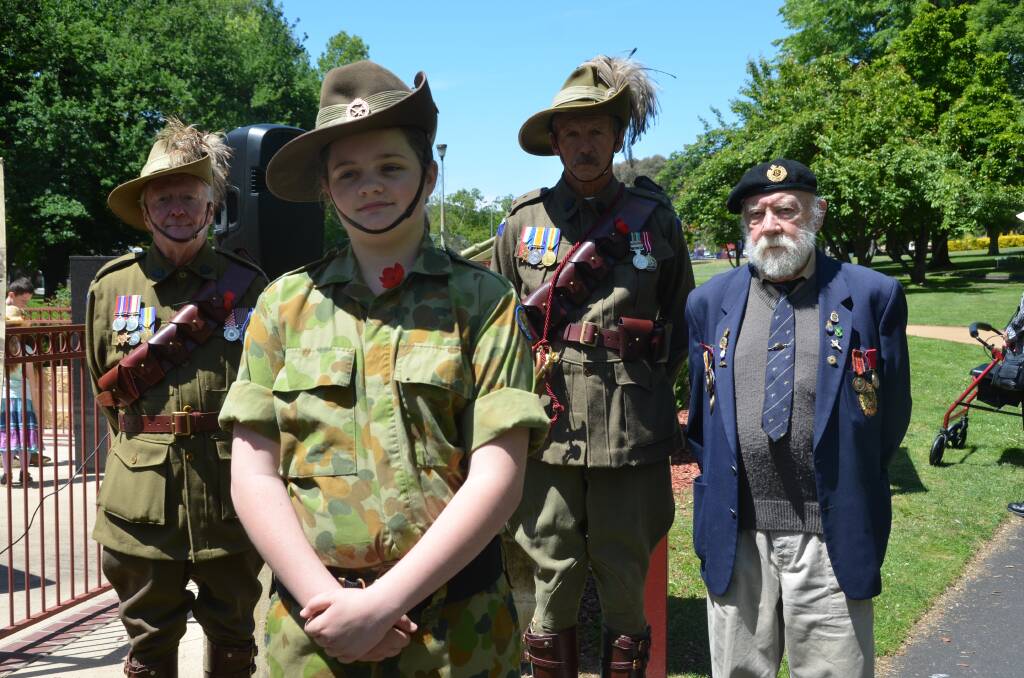 Lithgow's Remembrance Day ceremony in 2017. 