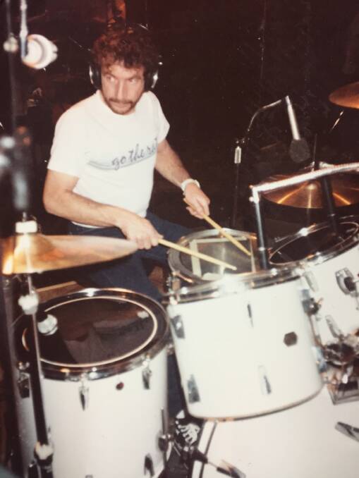 Drummer Colin McAuley. Picture: SUPPLIED. 