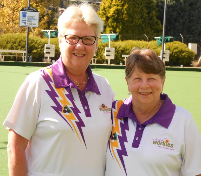 PAIRS WINNERS: Diedre Stubbs and Judy Kennedy. Picture: SUPPLIED. 