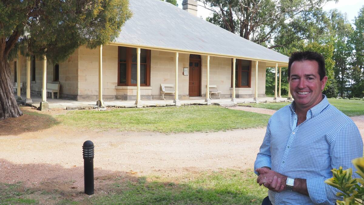 STATE REGISTER: Member for Bathurst Paul Toole at Eskbank House. Picture: SUPPLIED. 