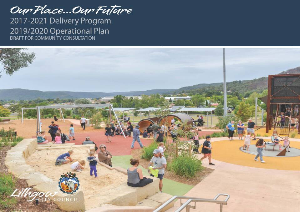 Lithgow City Council's draft document is available on its website and at council's office and libraries. Picture: SUPPLIED. 