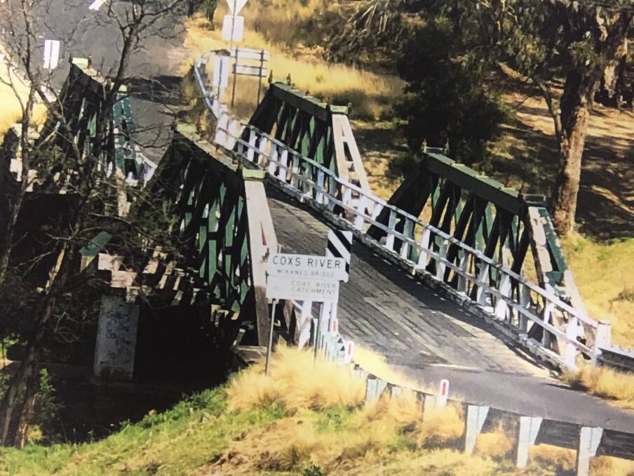 The bridge as it is today. Picture: NSW GOVERNMENT FACT SHEET. 