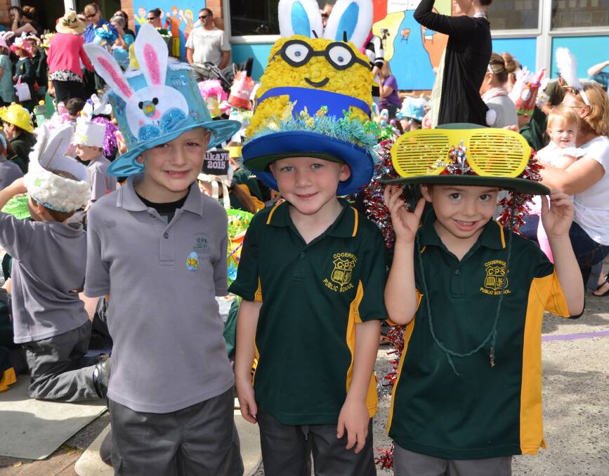 Cooerwull School students celebrated Easter with a hat parade attended by family and friends.