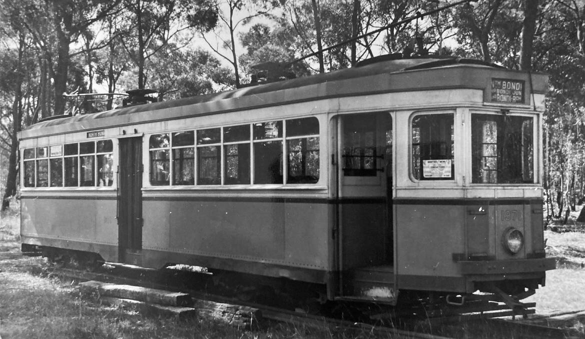 FLASHBACK FRIDAY: The tram at its home in a highway side paddock in Hartley as accommodation for itinerant fruit pickers.