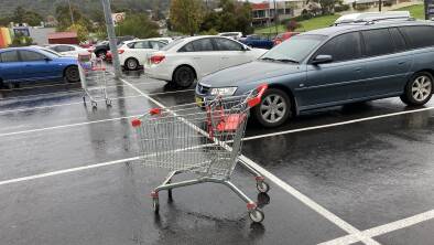 Are Coles shoppers Lithgow's laziest or just the rudest? Shopping trolleys left behind in parking spaces are a daily source of parking lot rage, all within easy reach of disposal bays. Courtesy, it seems, doesn't exist.