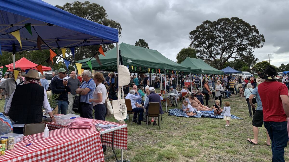 HUGE SUCCESS: The Tarana Markets were a huge success, with many showing support. Picture: SUPPLIED 