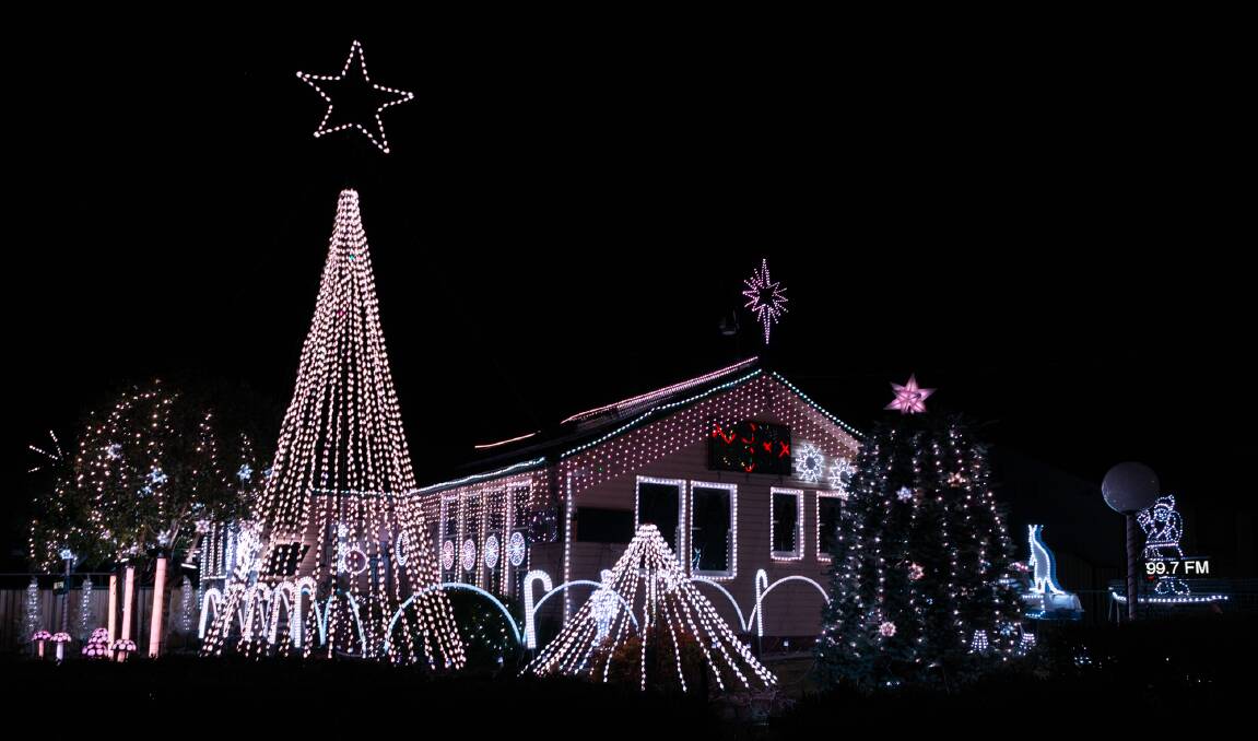 LITHGOW LIGHTS: The display at Finlay Avenue in 2019, where are your favourite Christmas lights located? Picture: SUPPLIED