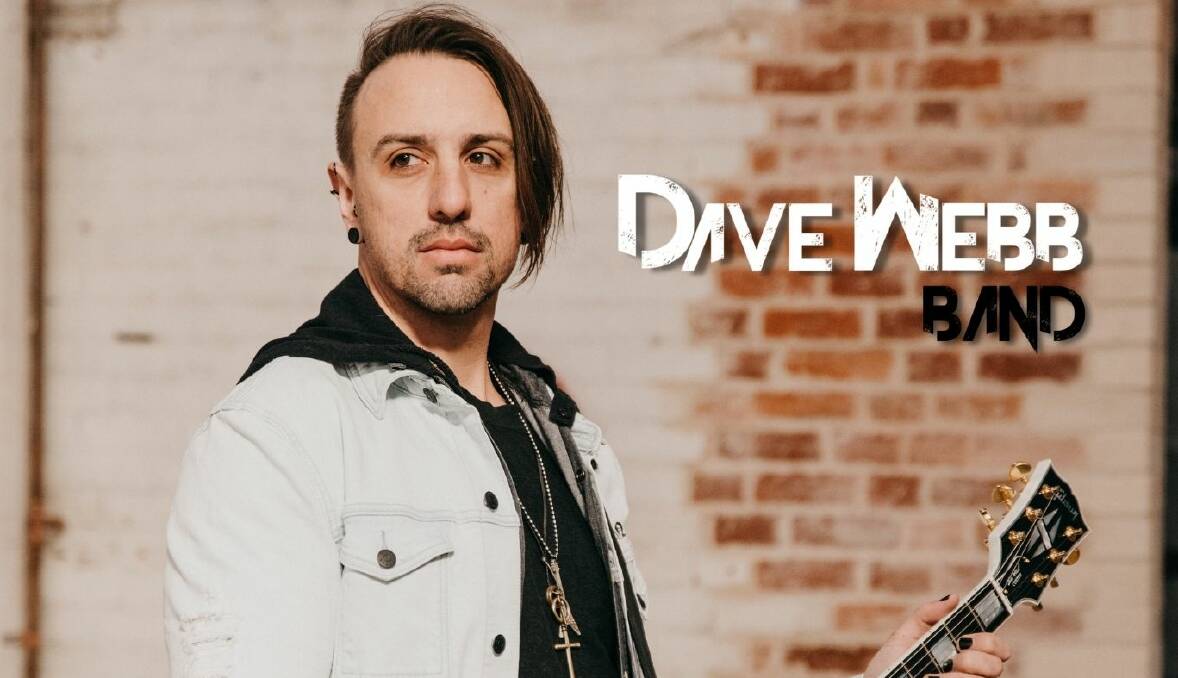 SPINNING A WEBB: Bathurst rock musician Dave Webb will perform an original music set with his live band at The Victoria Bathurst as part of Arts OutWest's Live and Kicking program.
