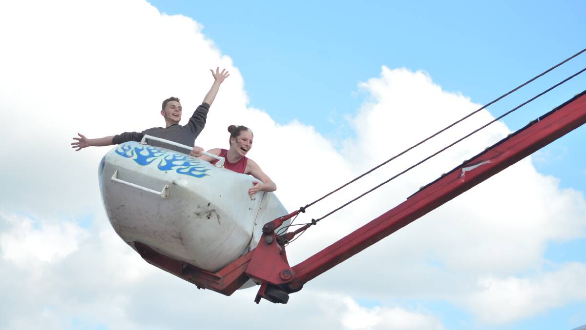 FLYING HIGH: The annual Cowra Show is a great way to wrap up the school holidays.