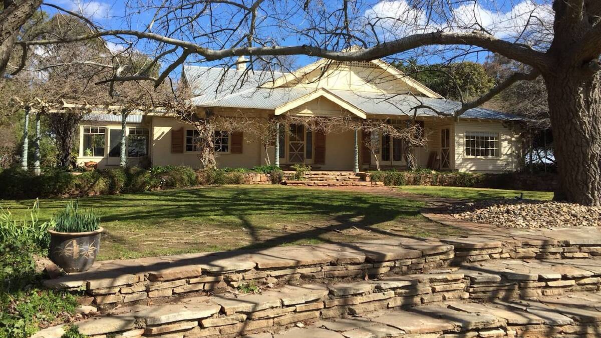 Wonga Homestead is located in Young. Photo: AIRBNB