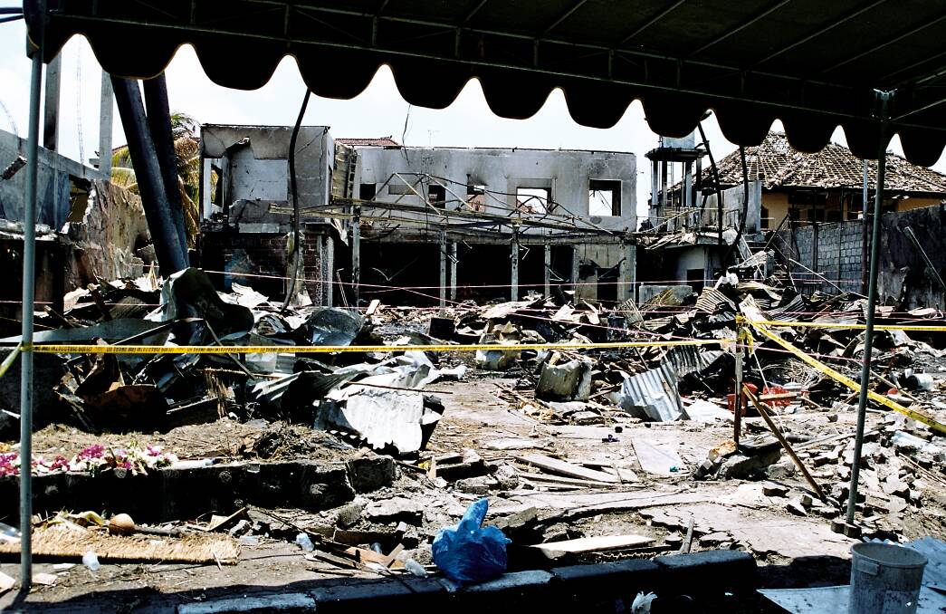 202 people were killed when bombs were detonated in Bali on the night of October 12, 2002. Pictures by Australian Federal Police