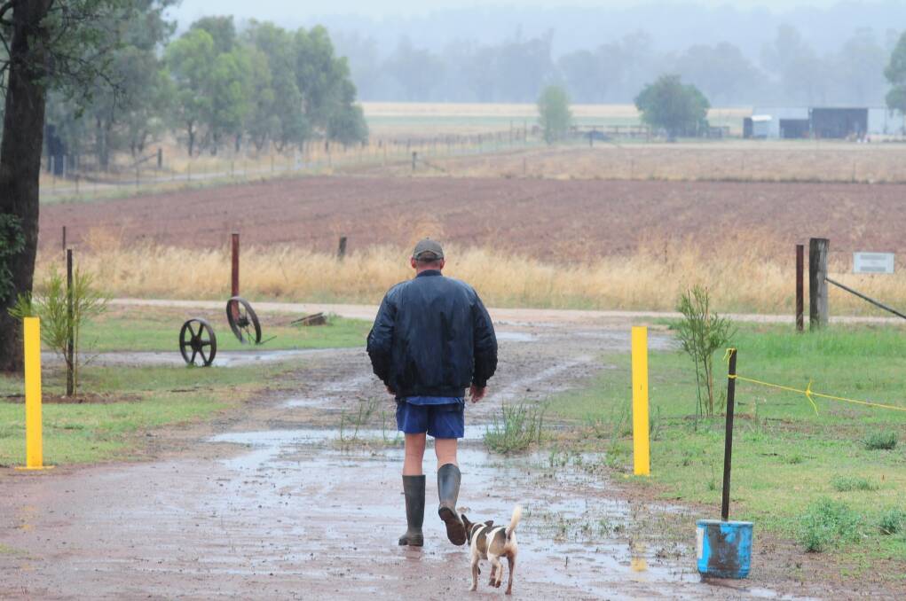 RAINY DAYS: Some Central West towns could see five consecutive days of rainfall from Friday. Photo: FILE