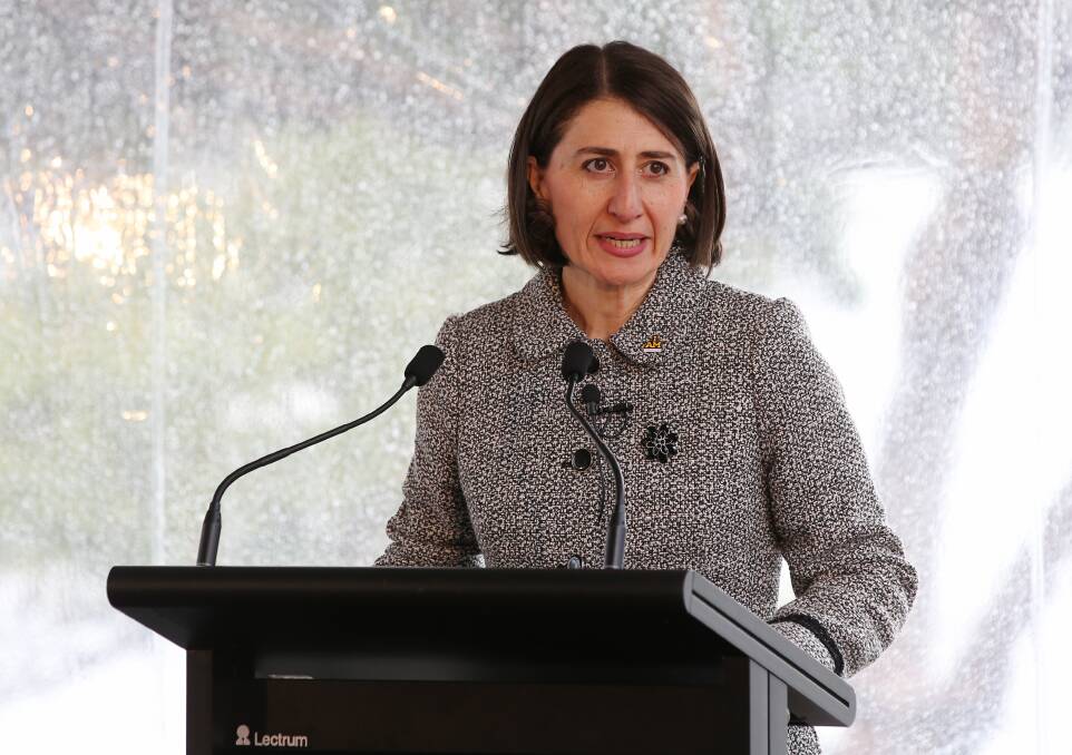 WELCOME: Gladys Berejiklian will be in Bathurst this weekend for the Great Race. Photo: TOBY ZERNA