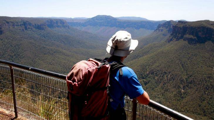 BE PREPARED: A free loaned Personal Locator Beacon (PLB) is available to bushwalkers and adventurers who are keen to explore the Blue Mountains. Photo: EDWINA PICKLES