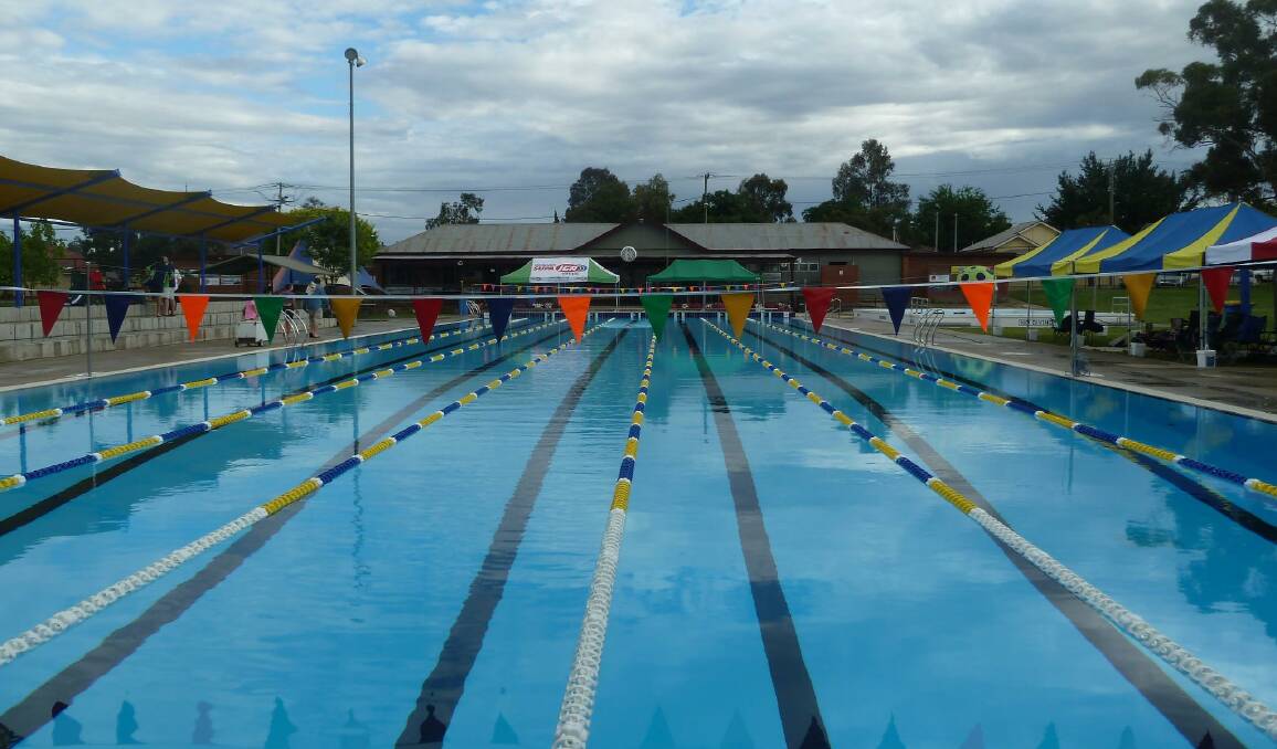 TAKE A DIP: The aquatic centre will open this Saturday for the 2018-19 season. Photo: YOUNG AQUATIC CENTRE