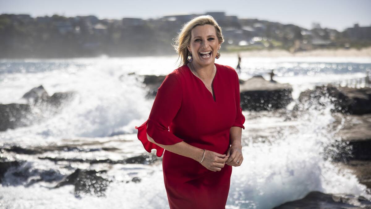 GOLDEN GIRL: Northern beaches local and star of Better Homes and Gardens, Johanna Griggs, opens up about her tough start in television. Picture: Simon Bennett
