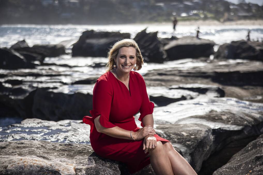 GOLDEN GIRL: Northern beaches local and star of Better Homes and Gardens, Johanna Griggs, opens up about her tough start in television. Picture: Simon Bennett