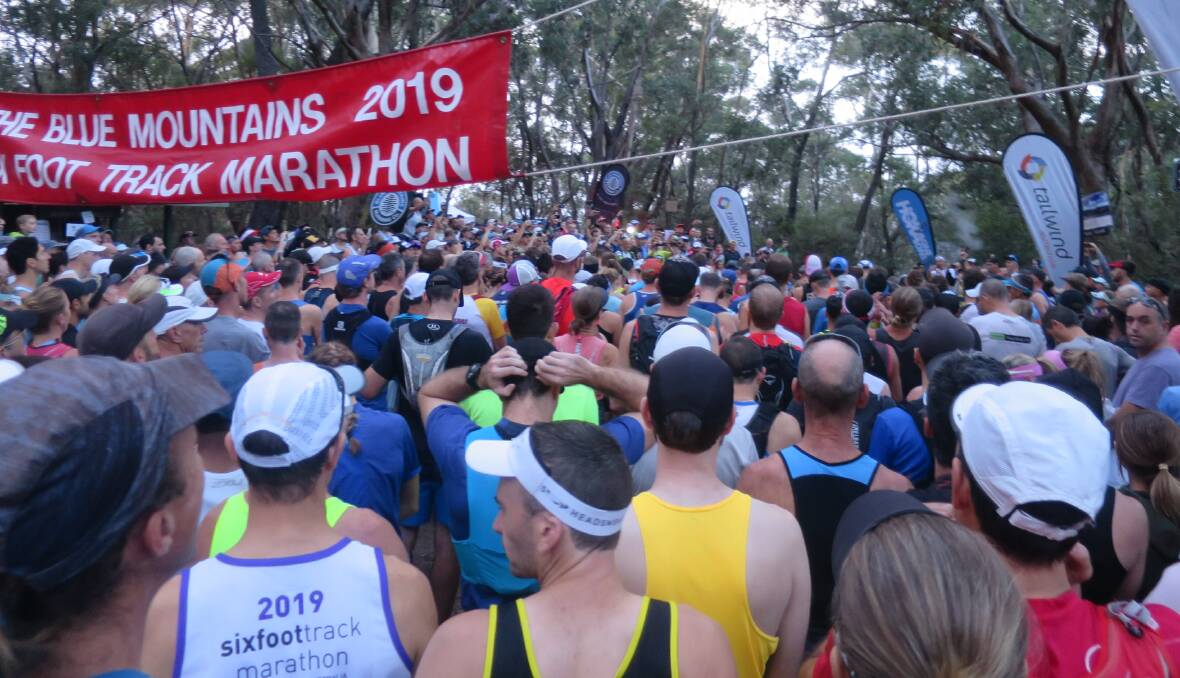 CANCELLED: This year's Six Foot Track Marathon has been cancelled due to safety concerns. Photo: SUPPLIED
