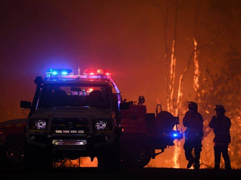 TRAGEDY: Two volunteers firefighters died on Thursday night battling a blaze that stretches from near Oberon to south-west Sydney. Photo: FILE