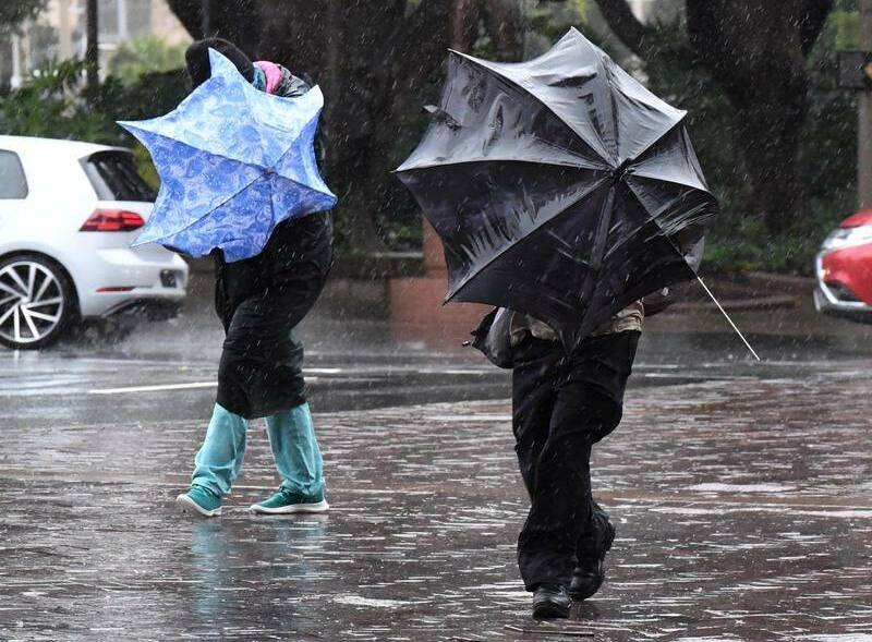 RAINY DAYS: April will end on a very wet note for most towns across the region. Photo: FILE