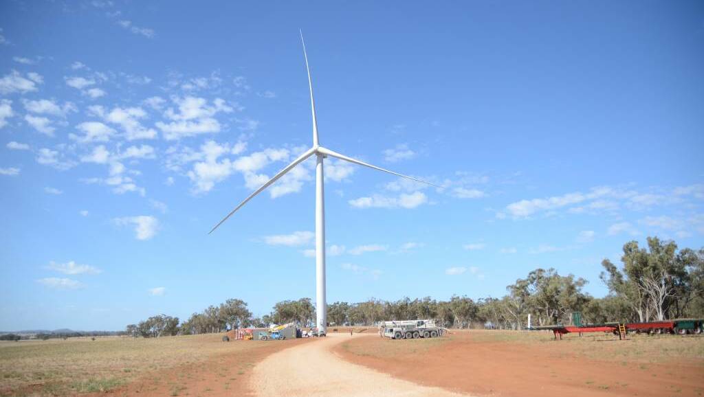 FINE TIME: Bodangora Wind Farm copped a $15,000 fine for damage caused to an Aboriginal heritage site. Photo: ELOUISE HAWKEY