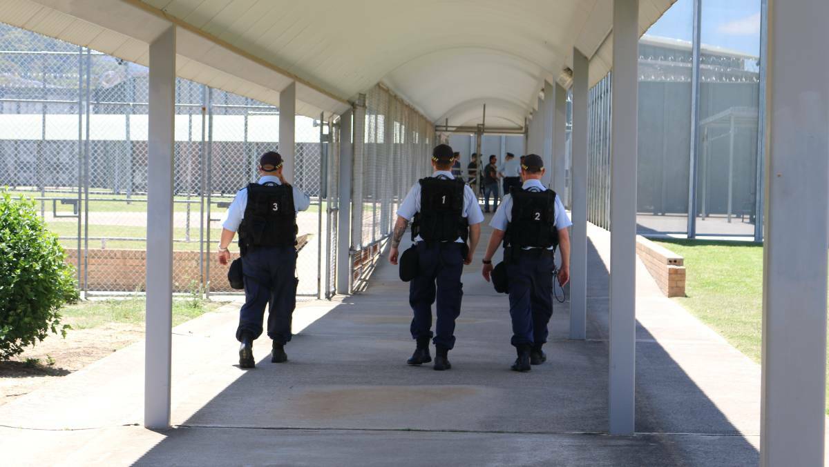 POLICE OPERATION: Drugs, knives and contraband were seized during a police operation at Lithgow Correctional Centre on Sunday. Photo: FILE