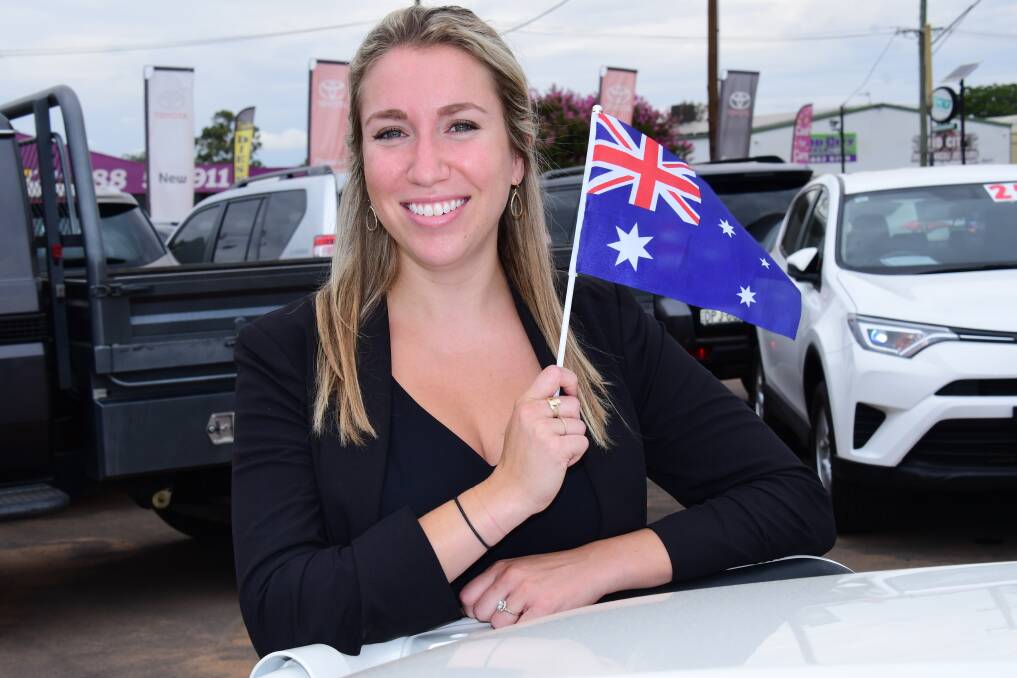FUTURE FOCUSED: Colleen Connor is one of 35 people in Dubbo who will become a citizen on Australia Day. Photo: BELINDA SOOLE