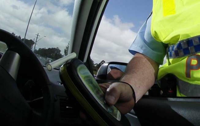 OVER THE LIMIT: A man caught high range drink driving will front court following a police check. Photo: FILE