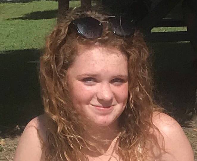MISSING: Hannah Stewart, 15, was last seen three weeks ago. Photo: NSW POLICE