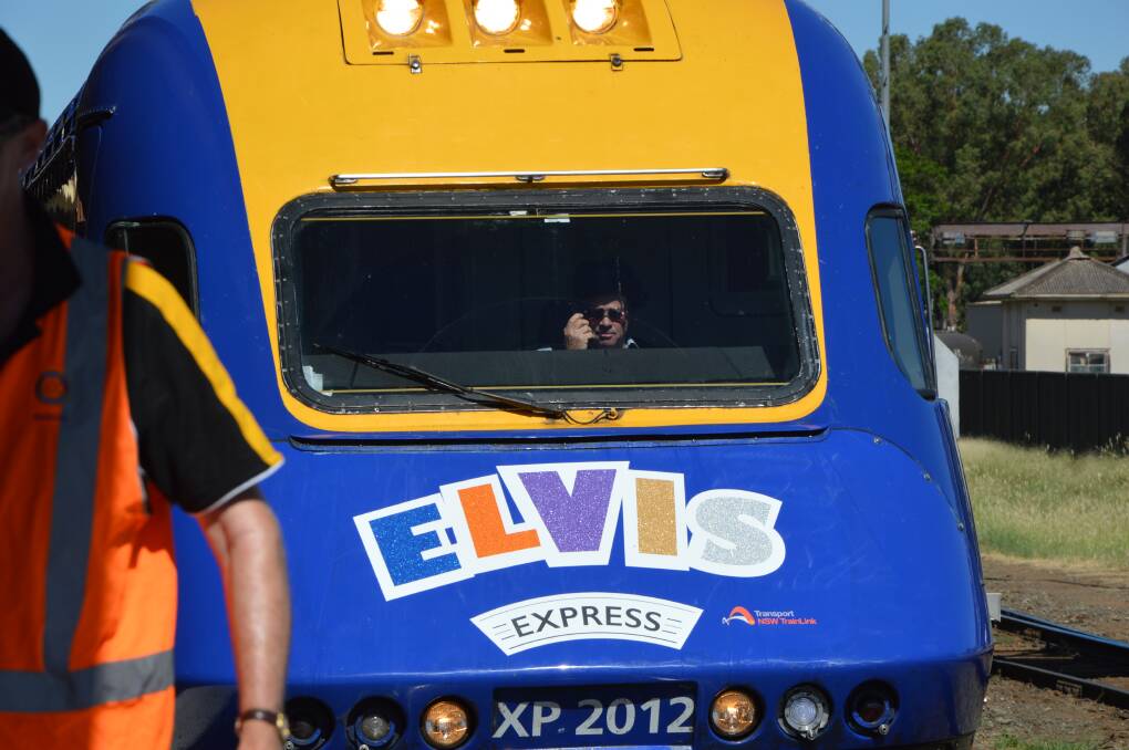 ELVIS EXPRESS: The arrival of the Elvis Express train is among the biggest highlights of the Parkes Elvis Festival every year.