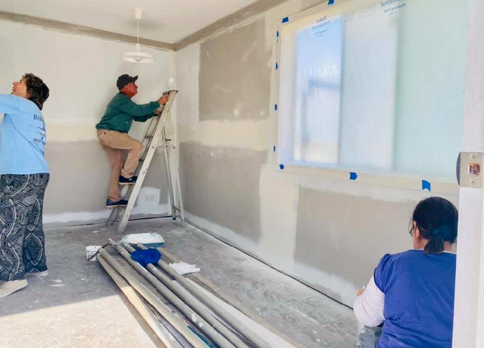 Community members, groups and businesses have all played a role in establishing a new shelter for homeless people in Ulladulla. Image supplied 