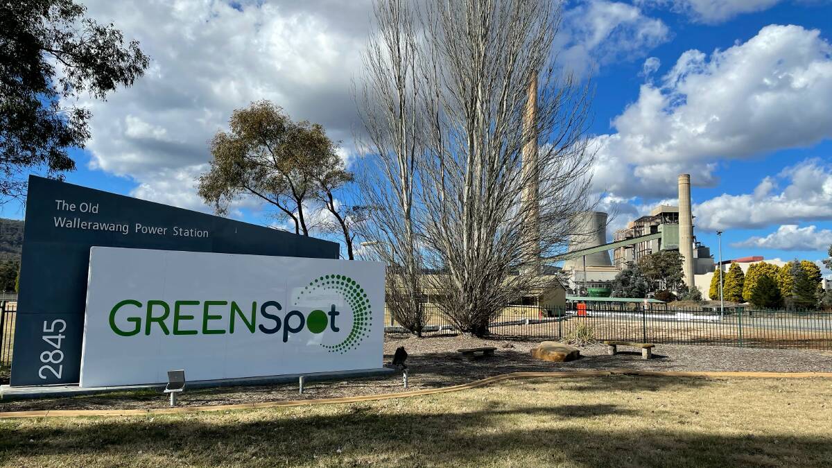 GREENSPOT: Greenspot have been in charge of the Old Wallerawang Power Station since September 2020. Photo: SUPPLIED