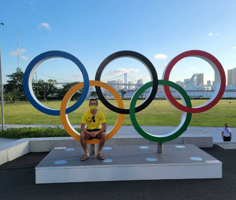 EXPERIENCE OF A LIFETIME: Lachi Sharp reflects on his time at the Tokyo Olympics. Photo: SUPPLIED