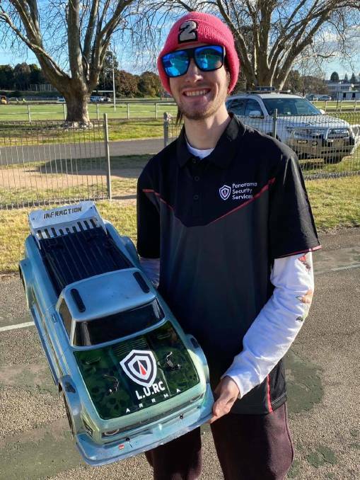 RECORD ATTEMPT: Lithgow Underground RC co-founder Cooper Anderson is attempting to break a speed world record. Photo: SUPPLIED.