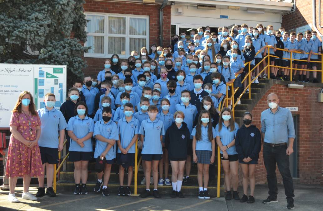 WELCOME: Year 7 students transition into Lithgow High School. Picture: SUPPLIED
