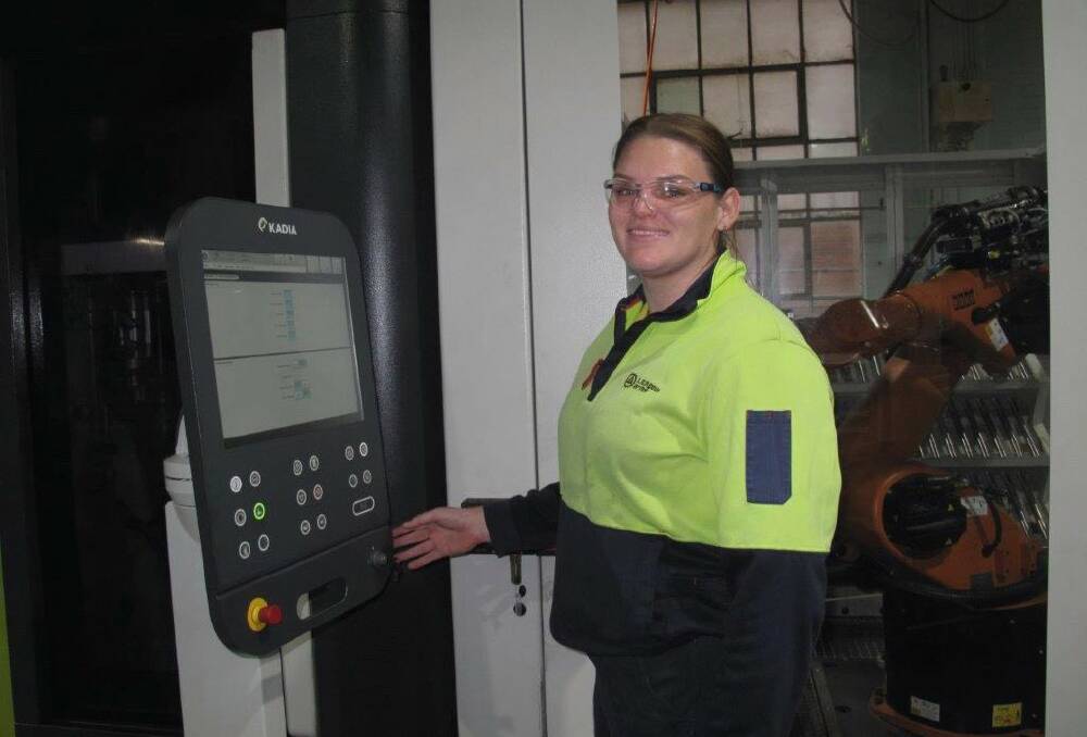 Lithgow Thales employee Latia Hardie is encouraging more women to join the engineering field. Photo: Supplied