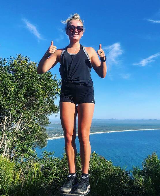 LIVIN IT UP: Lithgow's Maddy Bender is on a mission to break the stigma around mental health. Picture: SUPPLIED.