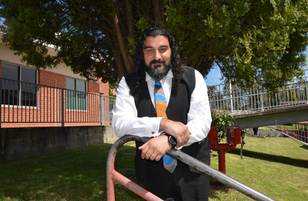 INVESTING IN EDUCATION: Mr Foty Loupos is ready to make Lithgow High School be all things for all people. Picture: ALANNA TOMAZIN