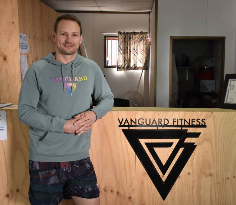 WORKOUT AT HOME: Vanguard Fitness owner and head coach Phil Evan's has some top tips on how to stay motivated in isolation. Picture: ALANNA TOMAZIN.