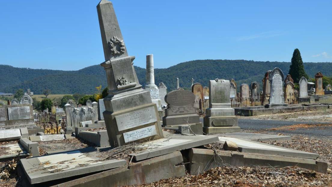 Lithgow Cemetery. Picture: FILE IMAGE.