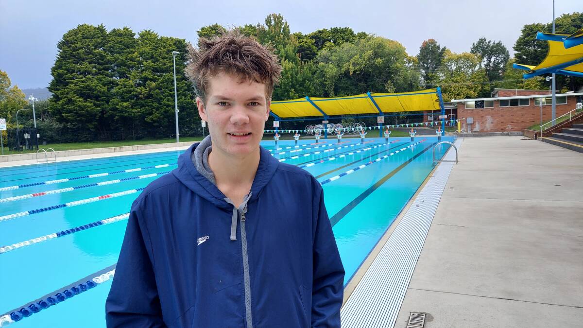 SWIMMING TALENT: Lithgow's Alex Evans is set to make a splash in the pool at the Australian National Age Championships in Adelaide. Picture: SUPPLIED