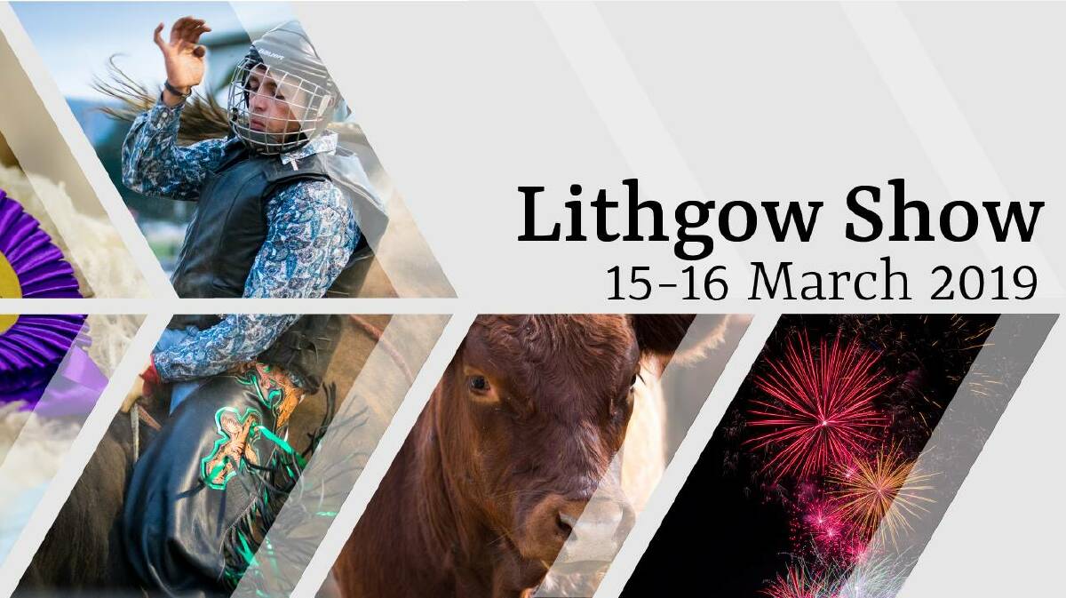 PROMOTIONAL POSTER: Enter the competition for a chance to win a family pass to the 2019 Lithgow Show.