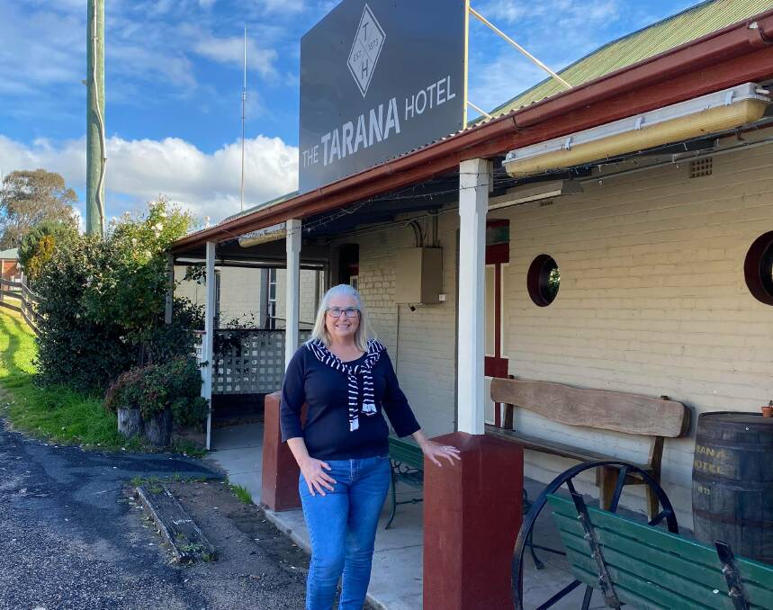 GRAND REOPENING: The Tarana Hotel owner Karen Moyes is excited to have the pub in full operation again. Picture: ALANNA TOMAZIN.