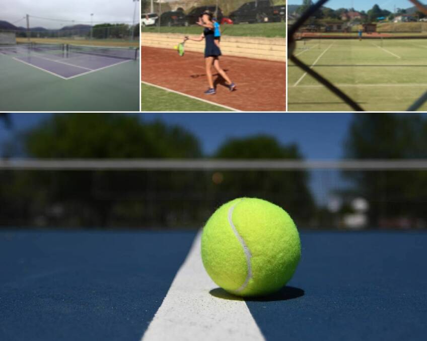 COURTS REOPEN: Lithgow Tennis Courts are reopen following the coronavirus outbreak. Pictures: SUPPLIED.