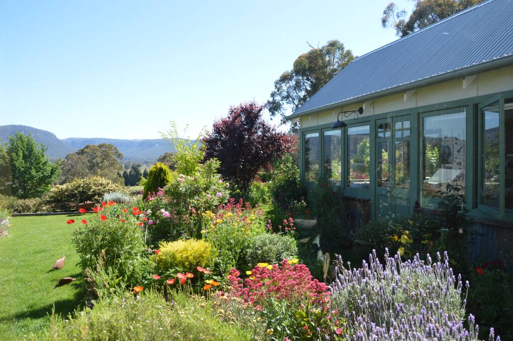 RIOT OF COLOUR: Hartvale Garden will be showcased on the Central Tablelands Garden Trail. Picture: ALANNA TOMAZIN