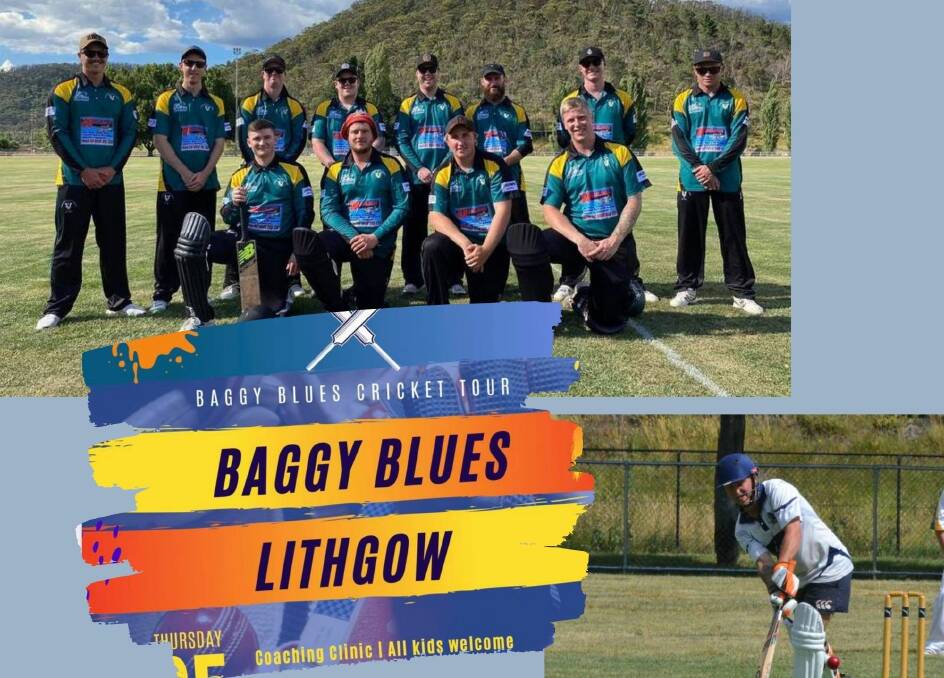 NSW Baggy Blues Tour: Elite cricketers to talk mental health in Lithgow