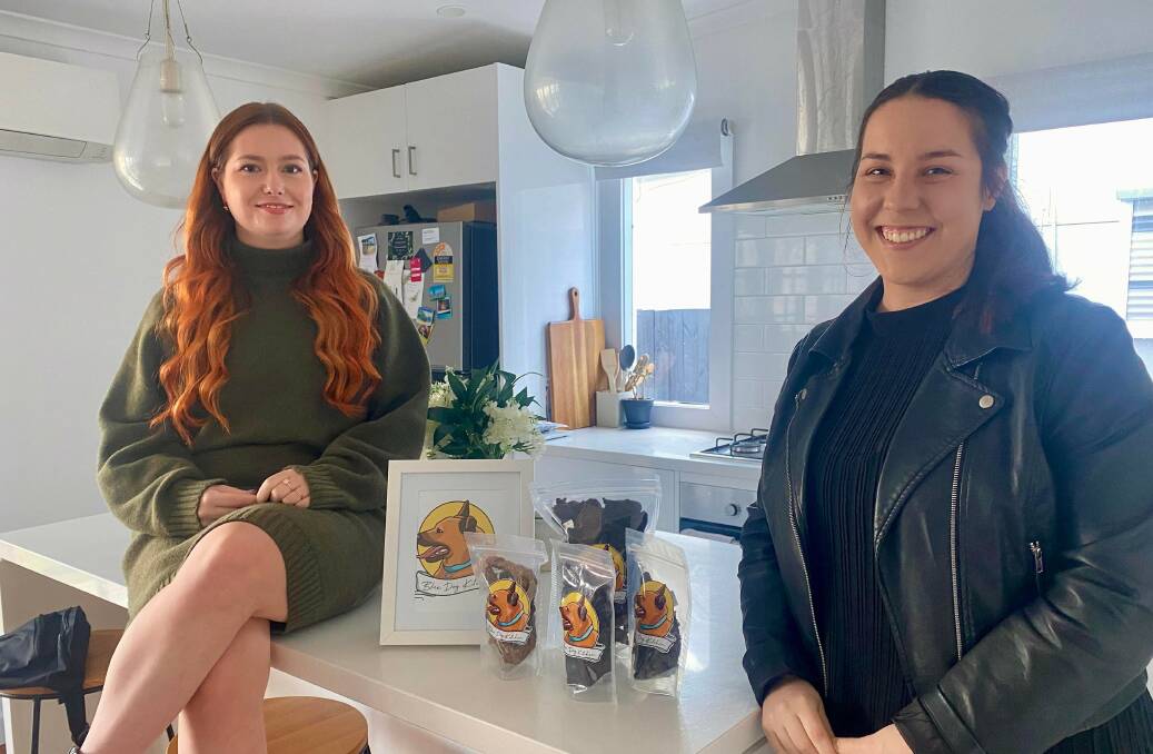 Blue Dog Kitchen owners Javiah Schleibs and Courtney Adams are excited to grow their new business. Photo: Alanna Tomazin